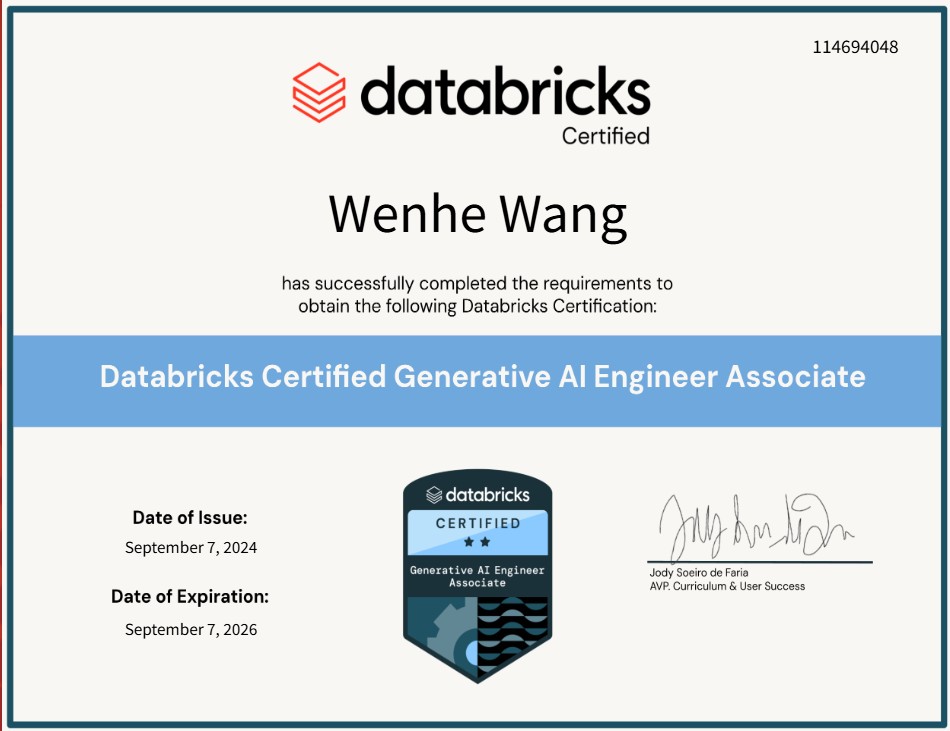 GenAI Certificate