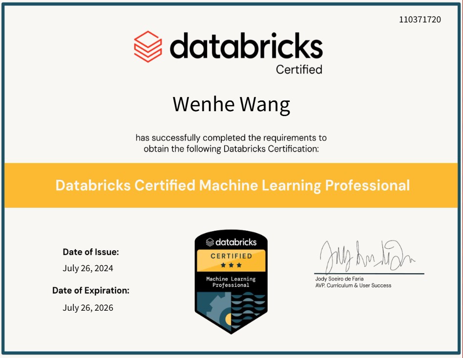 ML Pro Certificate